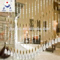 Nouveaux rideaux en perle de cristal de décoration à la maison de style pour le diviseur ZLM001 de pièce